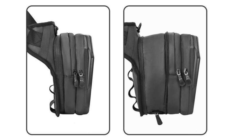 【 Multi Functional Design 】 Cycling Leg Men's Waterproof Crossbody Women's Waist Outdoor Sports Large Capacity Leggings_voghion.com