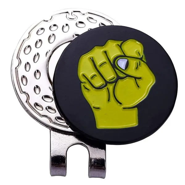 1pc Golf Hat Clip; Golf Ball Aiming Marker; 25mm/0.98in Golf Training Aids Accessories_voghion.com