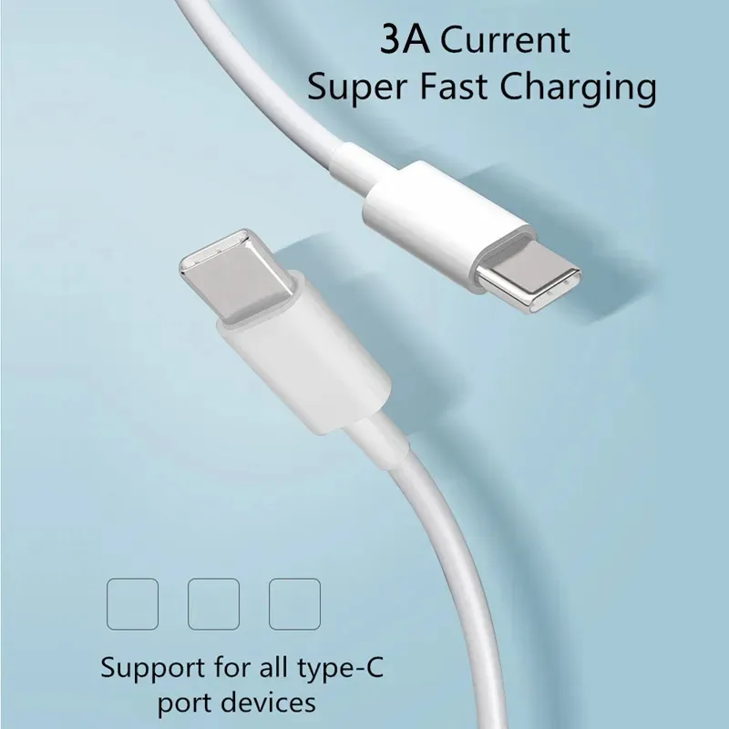 High Quality Charger Cables 0.3M USB Cable Data Transfer Fast Charging Micro Type C For IPhone 14 13 12 11 Android_voghion.com