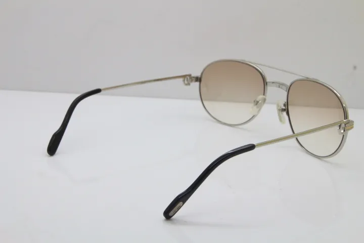 Occhiali da sole uomo montatura in metallo stile classico_voghion.com