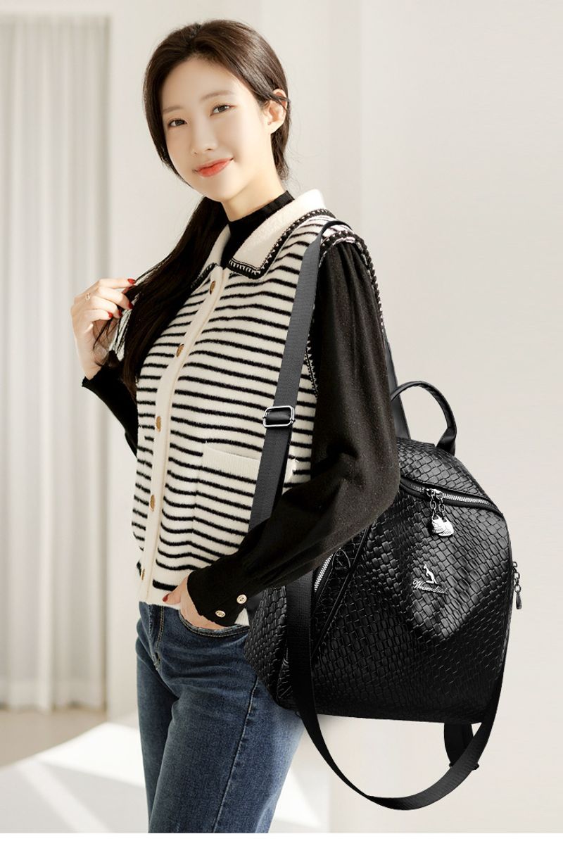 Women's high-quality 2023 autumn and winter New fashionable all-match portable shoulder bag large capacity backpack_voghion.com