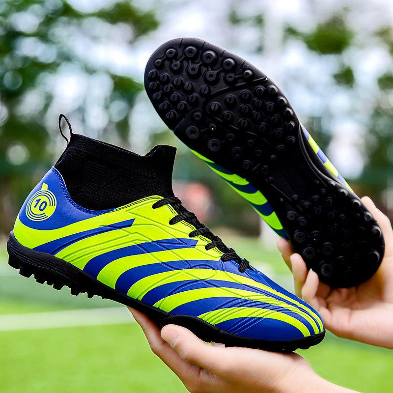 Noi ghete de fotbal profesioniste pentru bărbați Futsal Turf ghete de fotbal iarbă antrenament meci de calitate superioară ultraușoare anti-alunecare_voghion.com