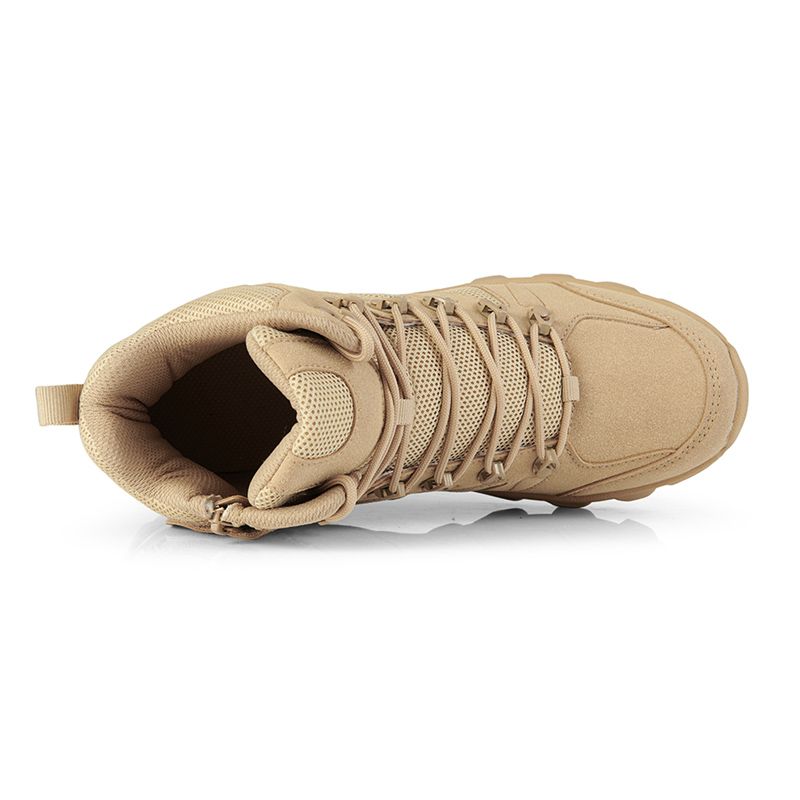 Verbesserte Taktik Kampftraining Stiefel Outdoor Camping Anti-Verschleiß Rapid Response Wanderschuhe Angeln Jagd_voghion.com
