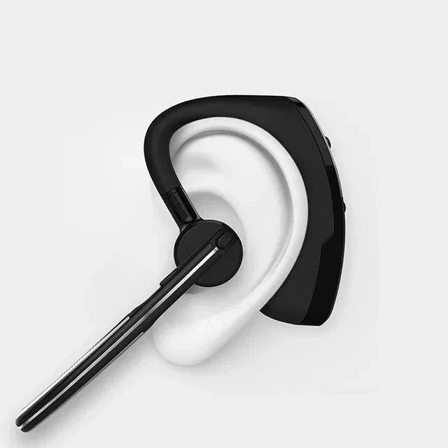 Trucker Wireless Headset Bluetooth 5.1 Earpiece Dual Mic Earbuds Noise Cancelling_voghion.com