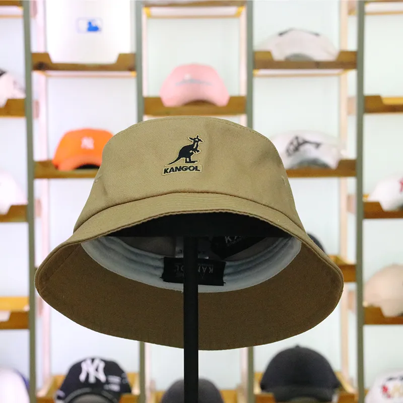 Chapéus de abas mesquinhas Designer Chapéu de balde de algodão para homens Mulheres Kango Outdoor Sport Pesca Boné Verão Sol Praia Fisher_voghion.com