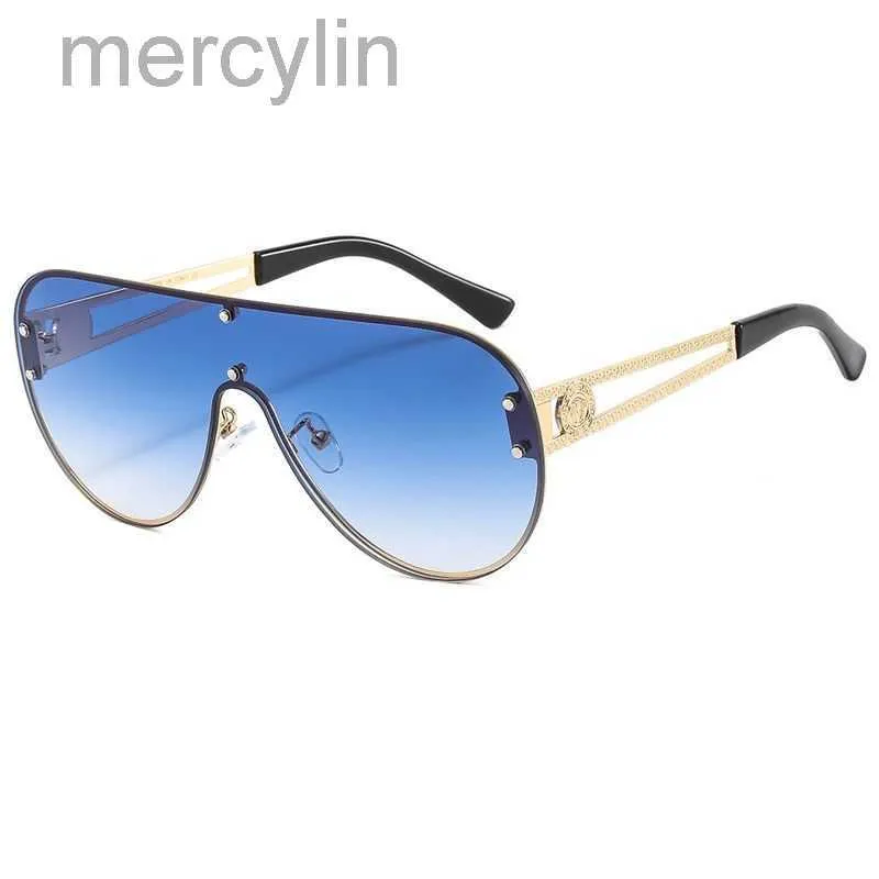 Lunettes de soleil sans bordure à verres intégrés pour hommes et femmes de la marque Versage_voghion.com