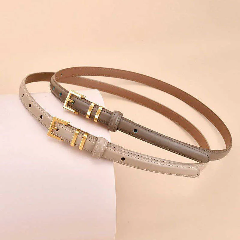 New Women Leather Thin Letter H Buckle Fashion All-match Small Belt Suitable for Dress Decoration Width 1.5cm_voghion.com