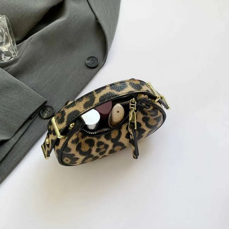 Mini Crossbody Bag Leopard Pu Leather Shoulder Handbag For Women_voghion.com