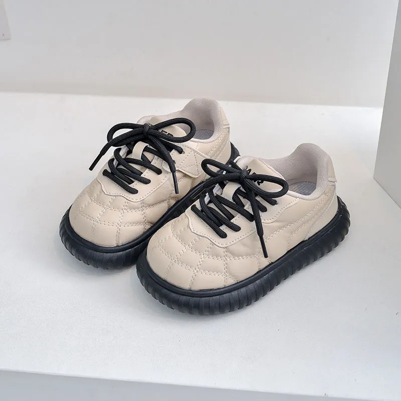 Børne bomuldssneakers til drenge og piger, ungdom, afslappet, skridsikre, småbørn, vintervarme sko, Littlesprouts træningssko, babystørrelser_voghion.com
