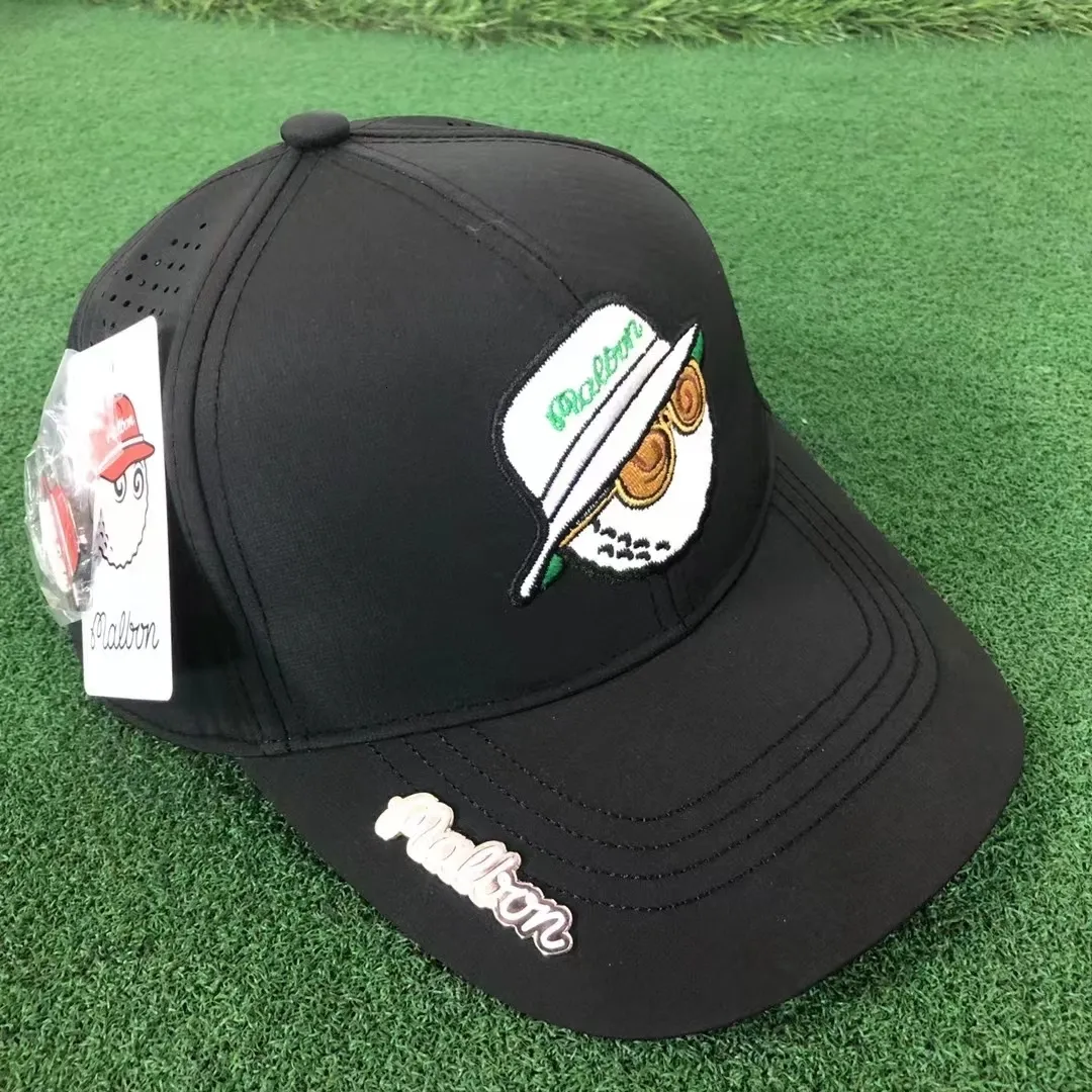 Caps Golf with Clip Ball Mesh Back Adjustable Fit Hat 230512_voghion.com