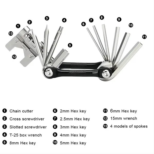Multiherramienta para bicicleta con tronchacadenas y llave_voghion.com