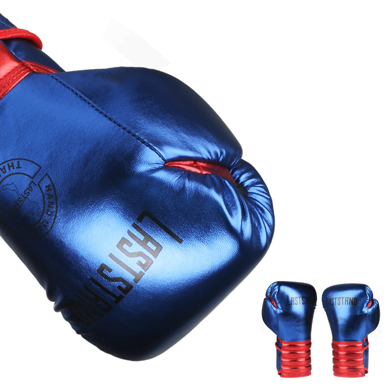 Metal Adult Boxing Gloves Men's Muay Thai Free Fighting Women's Sanda Training Gloves Children's Sandbag Professional Fighting