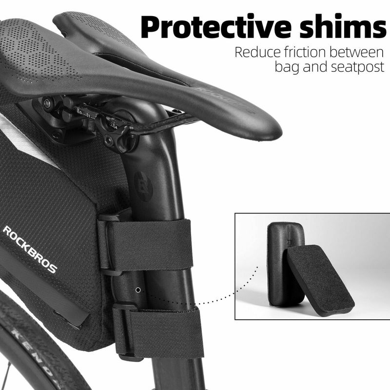 ROCKBROS Bicycl Saddl Bag. This 10 - Litr Bik Bag Is 100% Watr Rsistanc And Dsignd To B Placd Undr Th_voghion.com