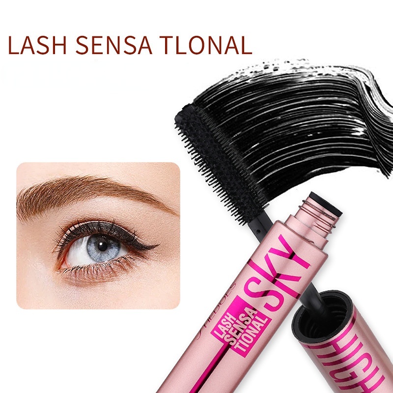 4D Waterproof Mascara, Dense and Curly, Long Lasting, for Eye Makeup_voghion.com