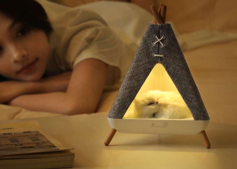 Rată de recenzii pozitive de 96%: Boxă Bluetooth pentru pisici de cort, cadou de ziua de naștere, senzație de nișă de înaltă calitate, practică și semnificativă pentru_voghion.com
