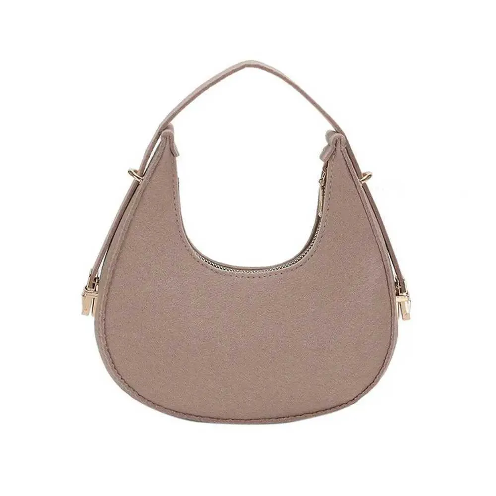2024 New Alligator Pattern Shoulder Womens Small Handle Lower Arm Clutch Crescent Saddle Handbag Garbage Bag Y241123_voghion.com