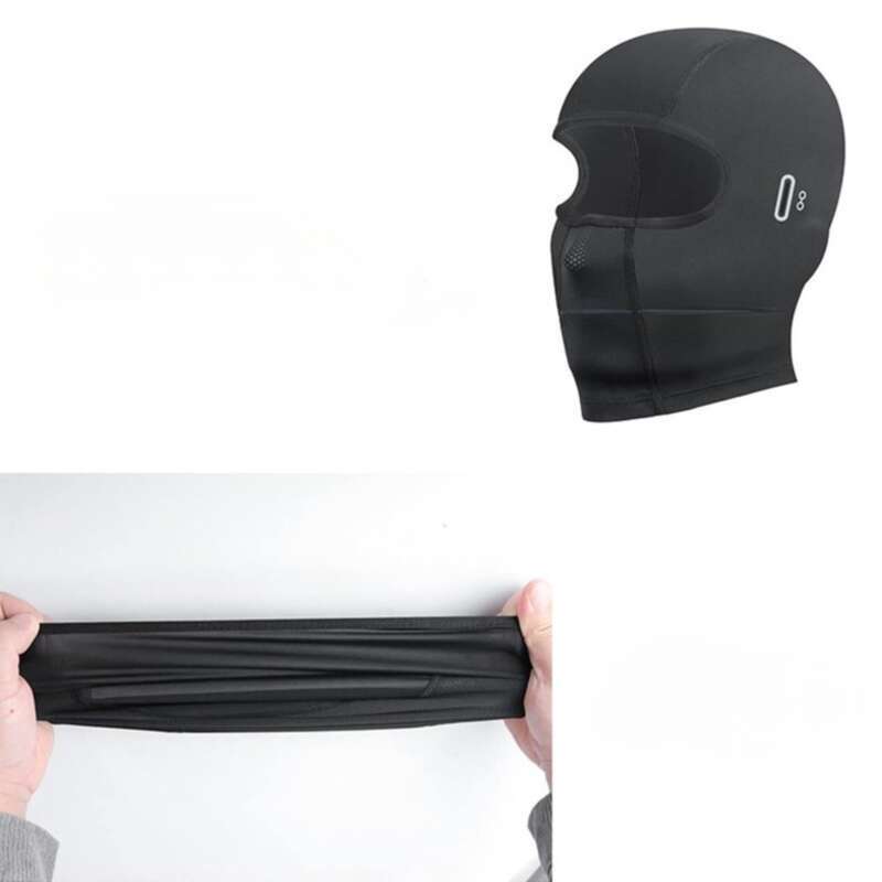 A Must-have For Outdoor Cycling! The Headworn Ice Facial Mask Sunscreen Hat Can Protect Eyes And Prevent Wind_voghion.com