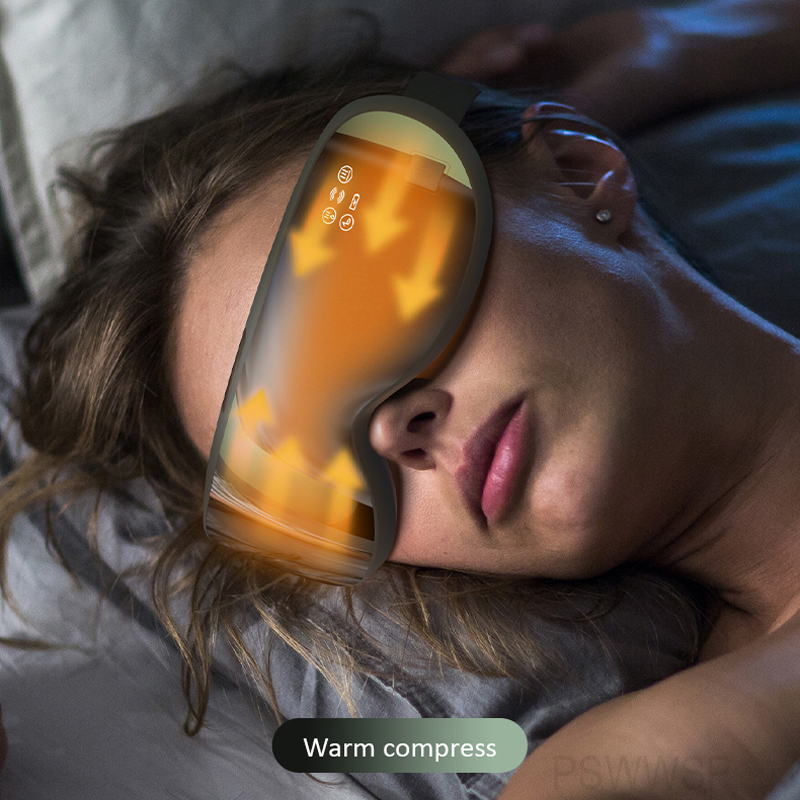 Smart Visible Eye Massager EMS Pulse Vibration Augen Maske Trockene Augen Dunkle Kreise Relief Dampf Heiße Kompresse Auge Pflege Instrument_voghion.com