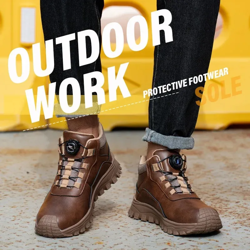Chaussures de sécurité isolantes 6KV pour hommes, imperméables, antidérapantes, confortables et respirantes (250122)_voghion.com