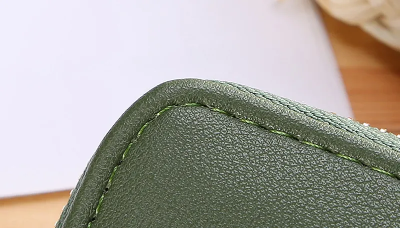 Yogodlns Damen-Geldbörse aus PU-Leder mit Kartenhalter, Handtasche mit Quaste, modische Umschlagtasche, Kontrastfarbe, Geldbörse B_voghion.com