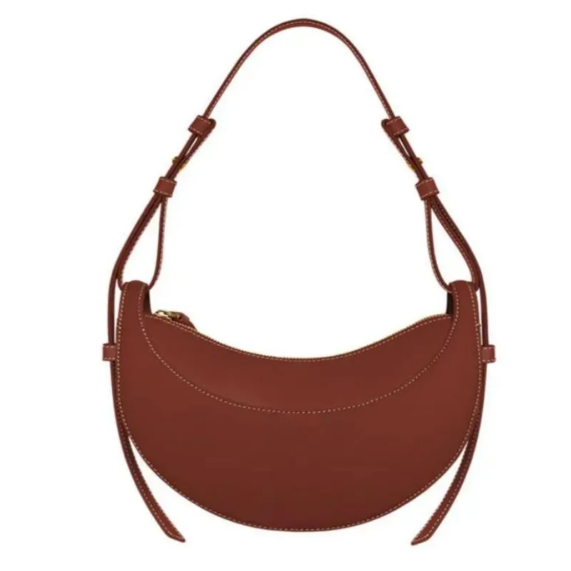 Borsa a tracolla da donna di alta qualità in polen, mini borsa a mezzaluna, stile Numero, portafoglio firmato, spedizione veloce_voghion.com