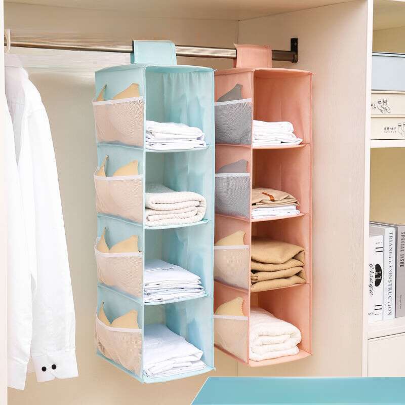 【 8692 People Collection 】 Multi Functional Double-sided Three-dimensional Wardrobe Clothes Underwear Socks Washable_voghion.com