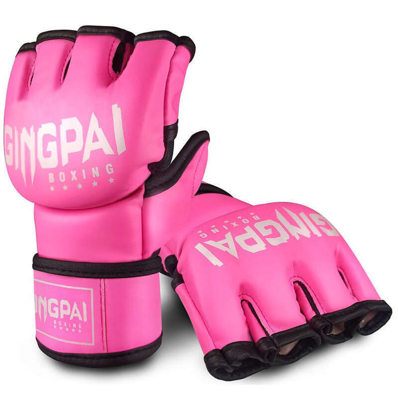 【 7893 People's Collection 】 Boxing Sanda, Professional UFC, Half Finger Gloves, MMA, Muay Thai, Free Combat, Men's And_voghion.com