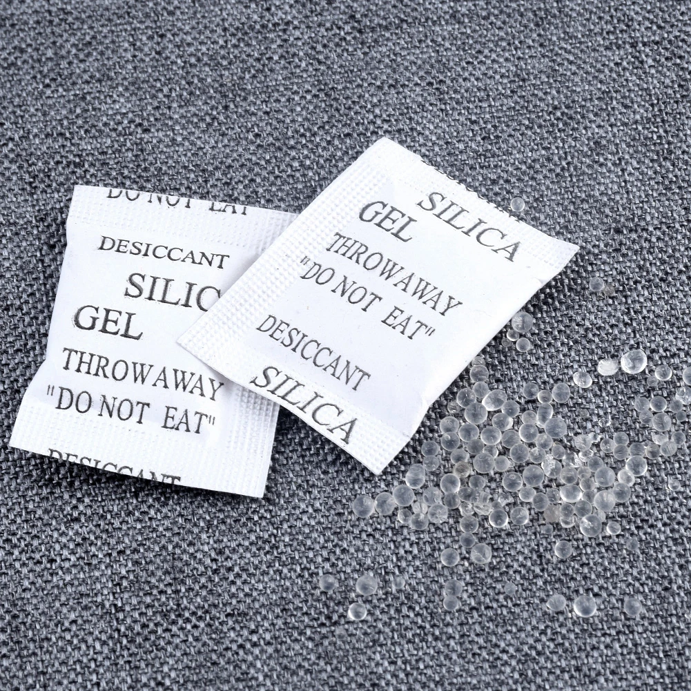 200 Packs DIY Silica Gel Desiccant Absorb Moisture Multipurpose Drying Agent Bags 1g Silica Gel Packs Wholesale Dropship_voghion.com