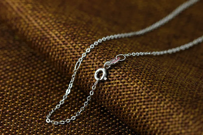 Chaînes SA SIERAGE Chaîne assortie S Sterling Sier Bijoux Accessoire Mode Exquis O Collier Colliers Clavicule Sauvage_voghion.com