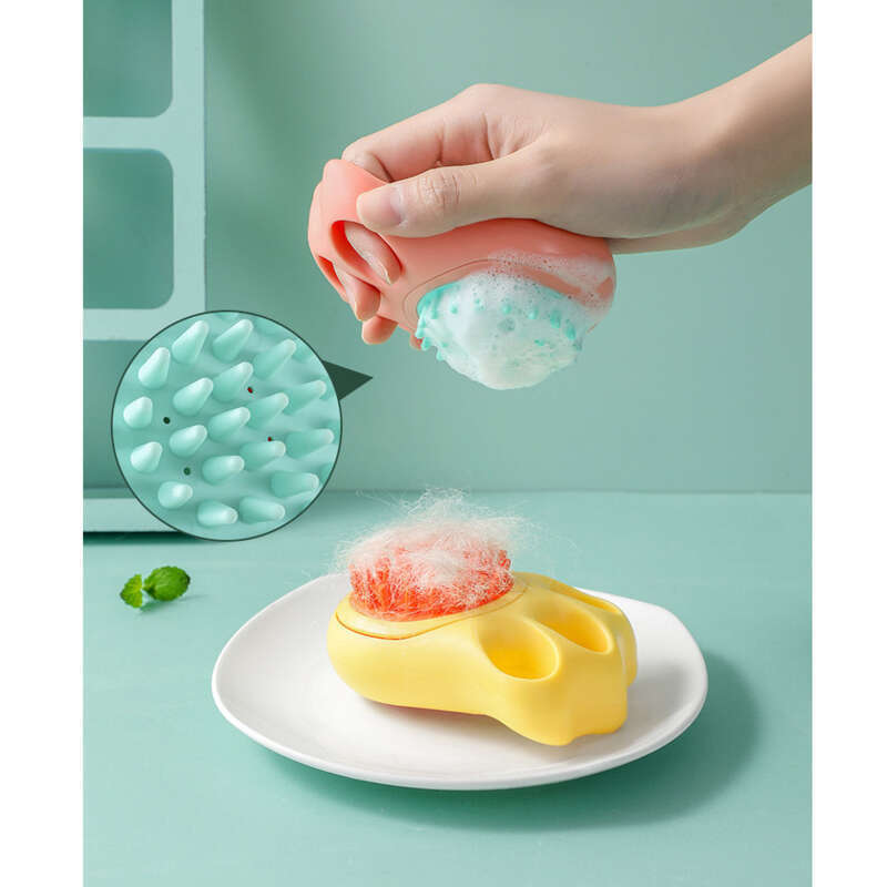 Pet Shower Paw Massage Silicone Soft Multifunctional Head Brush, Cleaning Comb, Cat Products_voghion.com