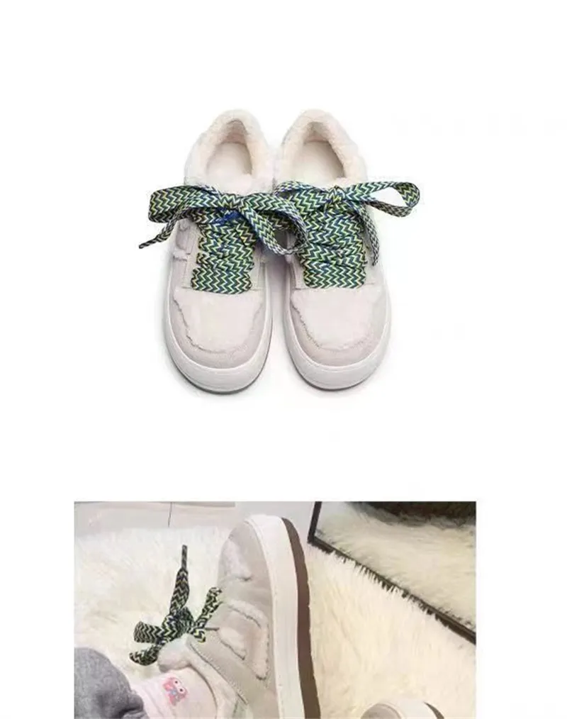 New Womens Autumn Winter Heightening Versatile Casual Thickening and Plush Thick Sole Shoes Free of Mail_voghion.com