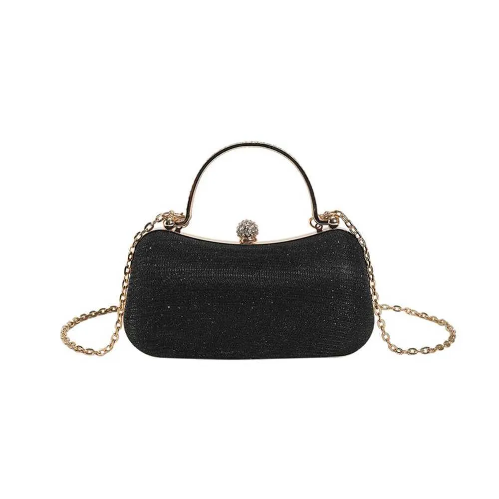 Mini Shoulder Cross 2024 Hit Party Evening Handbag and Wallet Womens Travel Clutch Shining Dinner Bag Y241019_voghion.com
