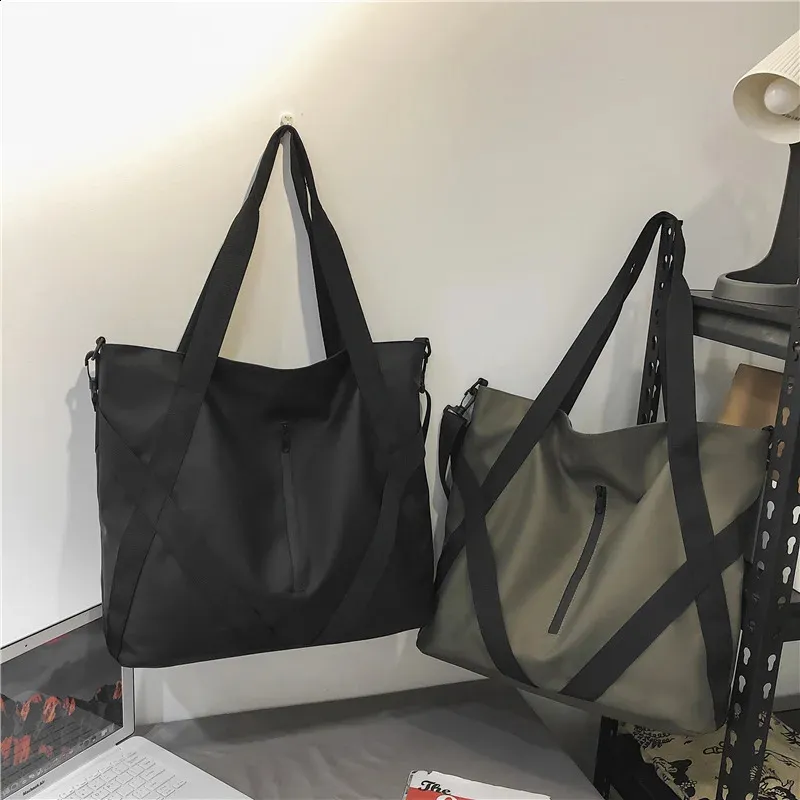 Wasserdichte Oxford Big Tote für Frauen Mode Einfache Große Paket Shopping Lady Handtasche Anti-reißen Freizeit Frau Schulter_voghion.com