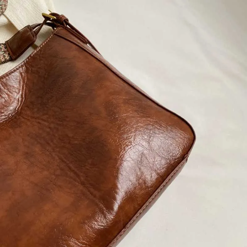 Damen Große Kapazität All-Match Tote Crossbody Stilvolle Tasche für Arbeit SchuleC241216_voghion.com