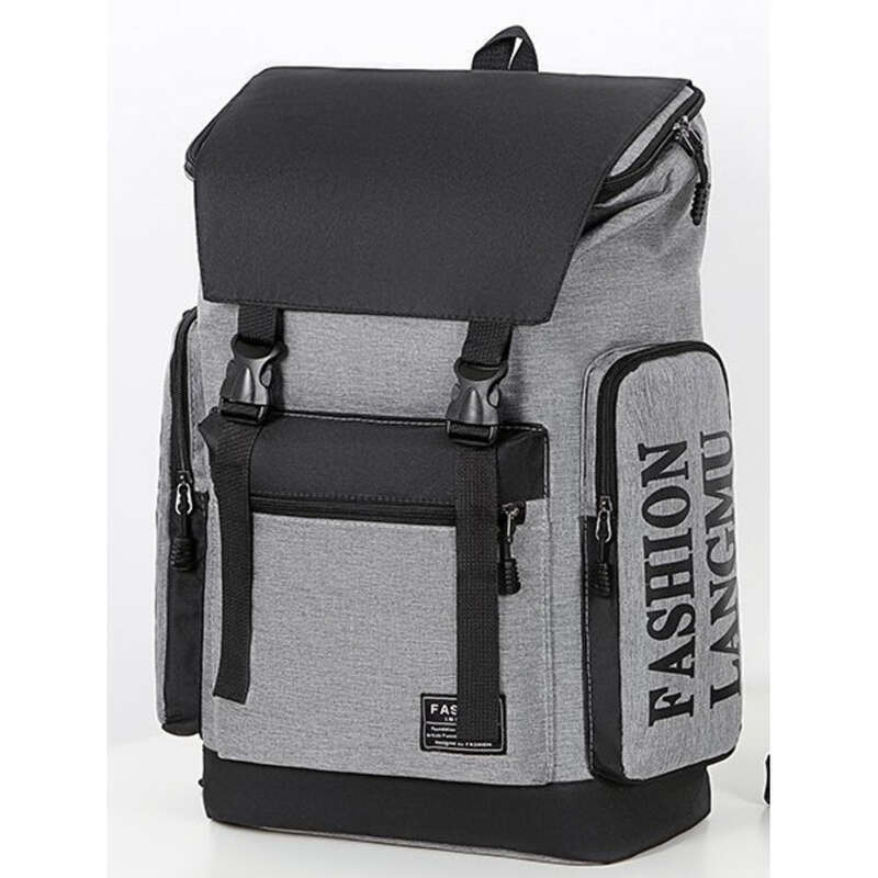 Mochila leve de alta capacidade para viagens ao ar livre, lazer, viagens de negócios, laptop e computador_voghion.com