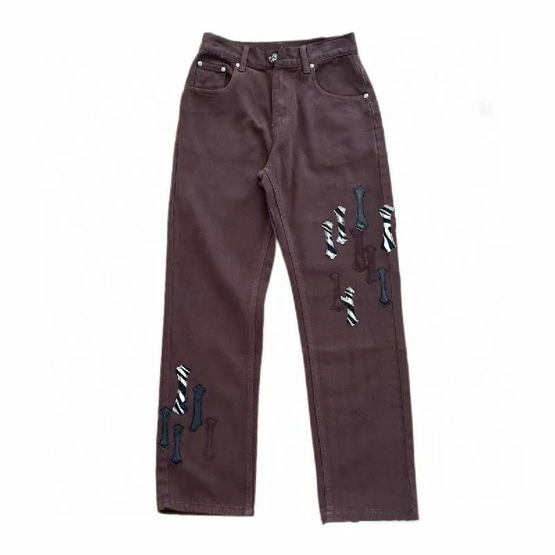 Pantalons de créateur pour hommes, jeans tendance, style motard, noir, déchiré, slim, moto, homme, femme_voghion.com