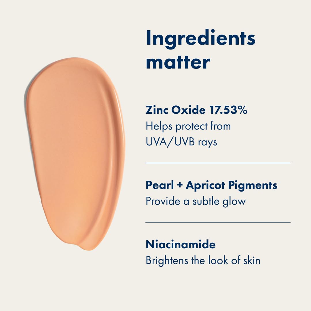 Force Shield Superlight Apricot Sunscreen od Hero Cosmetics - szerokie spektrum codziennego mineralnego kremu przeciwsłonecznego SPF 30 z pigmentami morelowymi (50 ml)_voghion.com