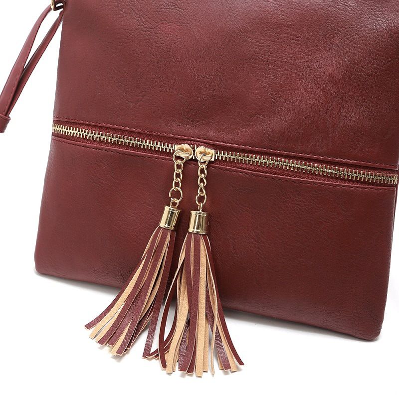 2023 Quaste Kleine Messenger für Frauen Trend Shell Weibliche Schulter Tasche Mode Kette Damen Umhängetaschen_voghion.com