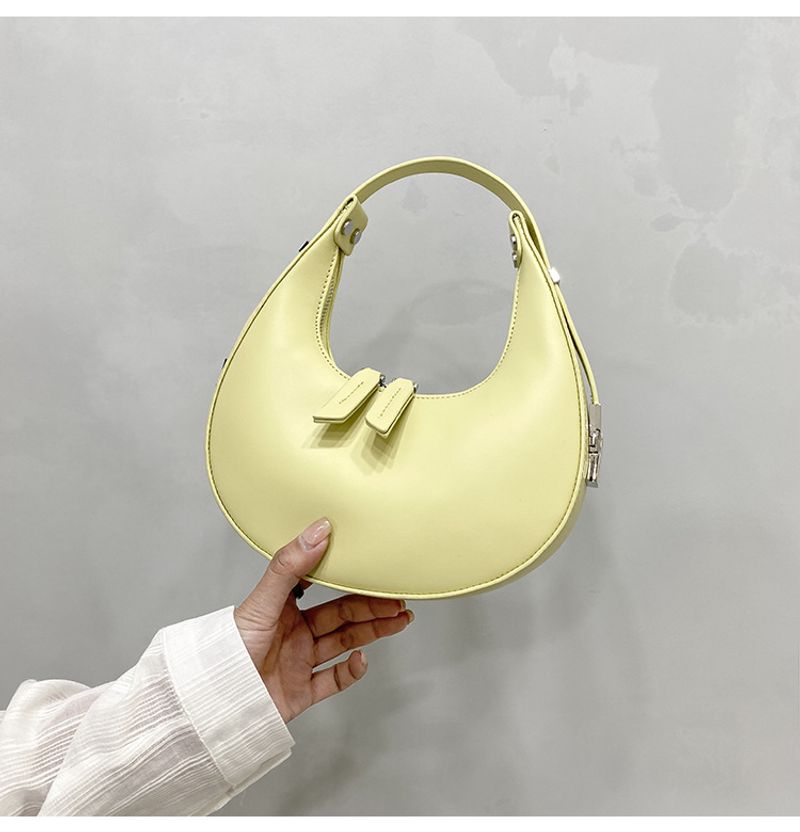 2024 Neue Nischendesign-Handtasche, modisch, bonbonfarben, trendig, eine Schulter, Unterarm-Dump-Tasche, geeignet für_voghion.com