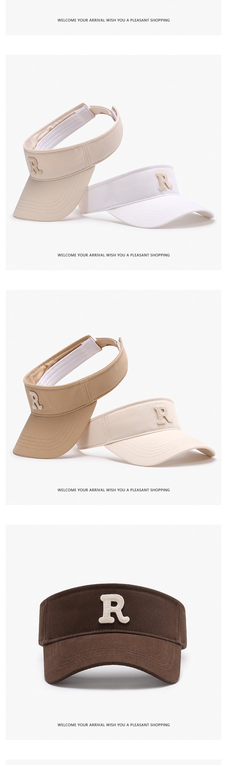 Sombrero de copa vacío con visera protectora solar de verano para mujer, gorra para deportes al aire libre, para correr, tenis de playa, para hombres y mujeres_voghion.com