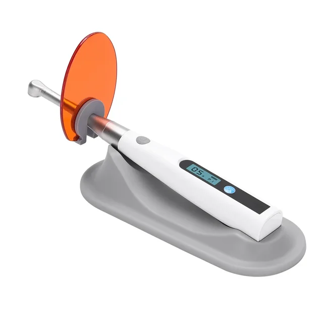 Lampa LED do utwardzania zębów Bezprzewodowa lampa utwardzająca 1 sekunda 800-1400mw/cm² Sprzęt stomatologiczny_voghion.com