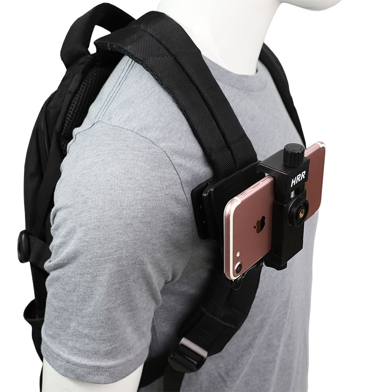 Outdoor Live Mobile phone Backpack Fixed Bracket for Huawei Iphone Mobile phone Riding Accessories Bag Clip Holder_voghion.com