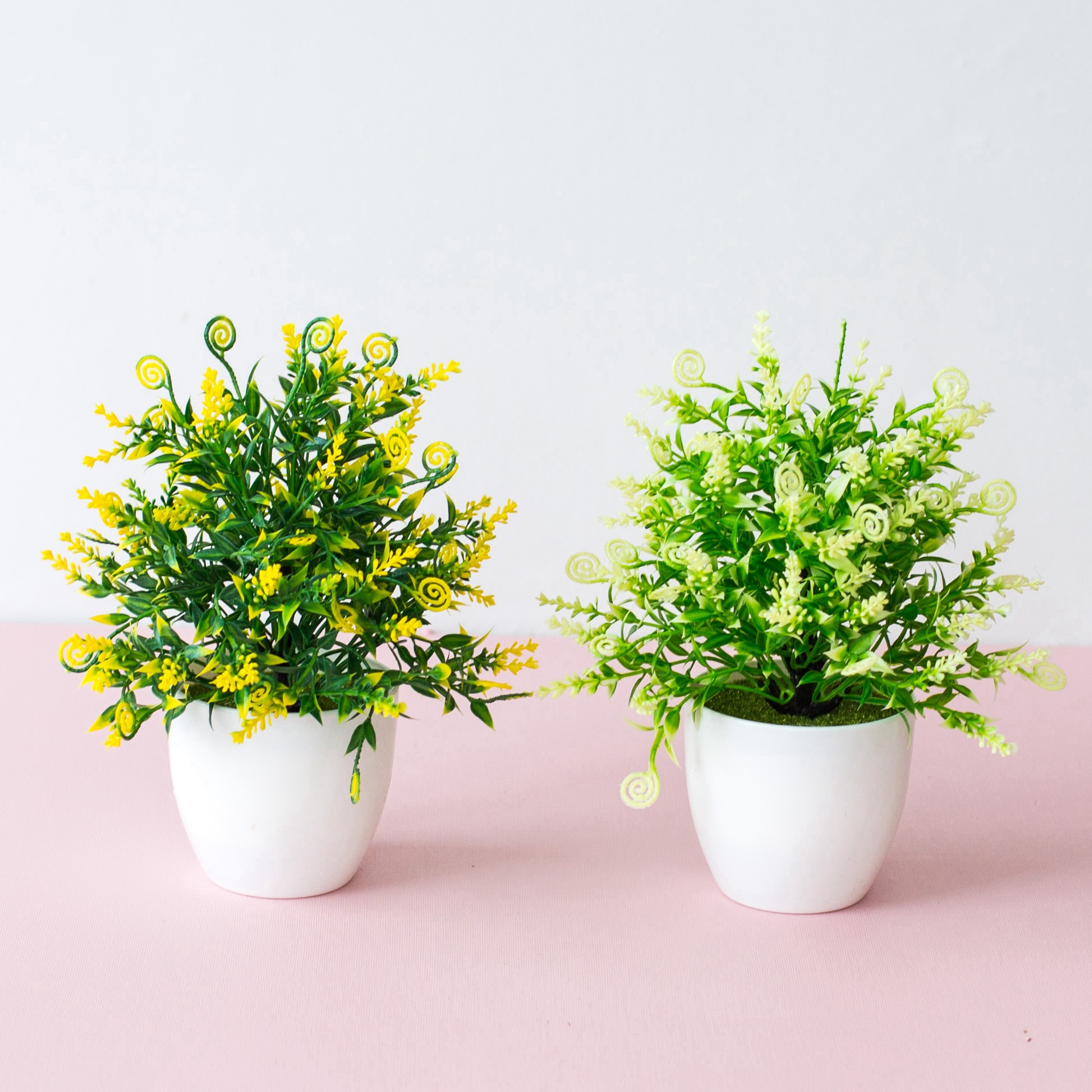 25 mesh lavender ornaments home versatile set decorations creative fresh mini artificial flower potted plants_voghion.com