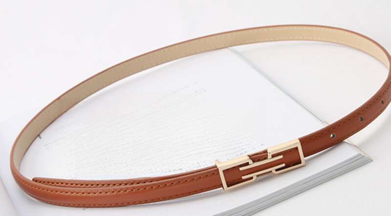 Korean Version Of The Hundred Fashion Decorative Jeans Small Dress Women's Trouser Belt_voghion.com