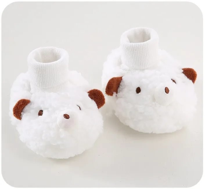 Newborn Winter Cute Cartoon Baby Sock Littlesprouts Soft Cotton Anti Slip Infant Toddler Little Kids Crib Socks Shoes_voghion.com