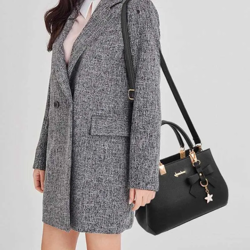New Elegant Shoulder Bag for Women Designer Handbags Female Bags Plum Bowknot Sweet Messenger Crossbody Ba241022_voghion.com