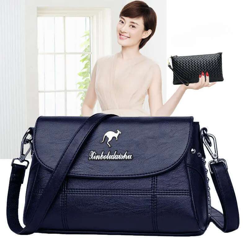 Vera pelle Texture 2025 Nuova borsa da donna alla moda versatile piccola grande capacità borsa per mamma di mezza età_voghion.com