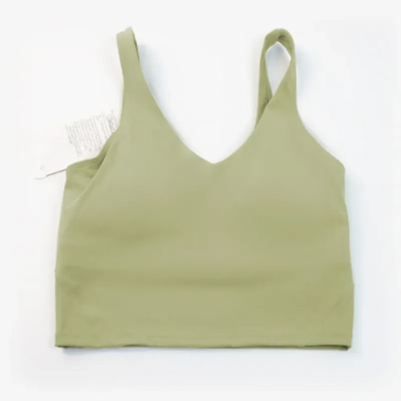 maiou align u haine de sală ținută de yoga cu uscare rapidă femei casual alergare nud sutien sport strâmt vestă sport lenjerie intimă_voghion.com