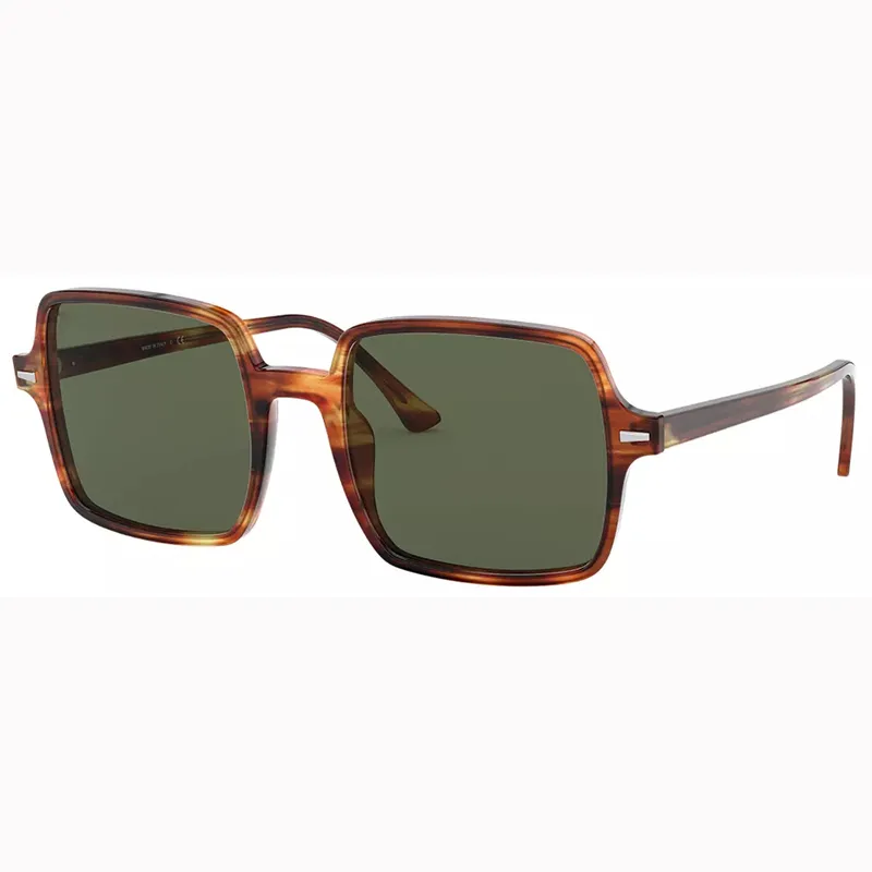 Silmälasit, neliönmuotoiset aurinkolasit miehille ja naisille, asetaattikehykset, oikeat lasilinssit, aurinkolasit nahkakotelolla, Gafas De Sol_voghion.com