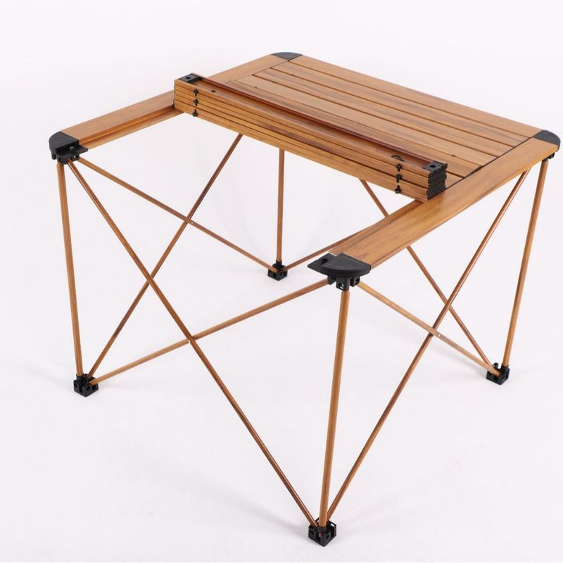Outdoor folding portable and chair picnic small Chicken rolls table aluminum alloy camping equipment supplies_voghion.com